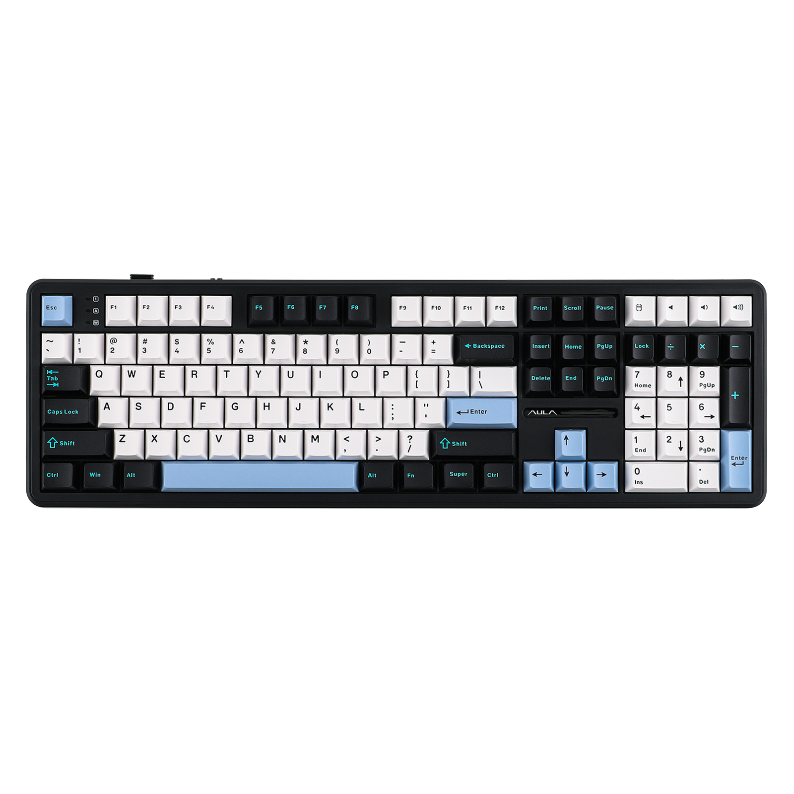 EPOMAKER AULA F108 メカニカルキーボード US配列 EPOMAKER X AULA F108
