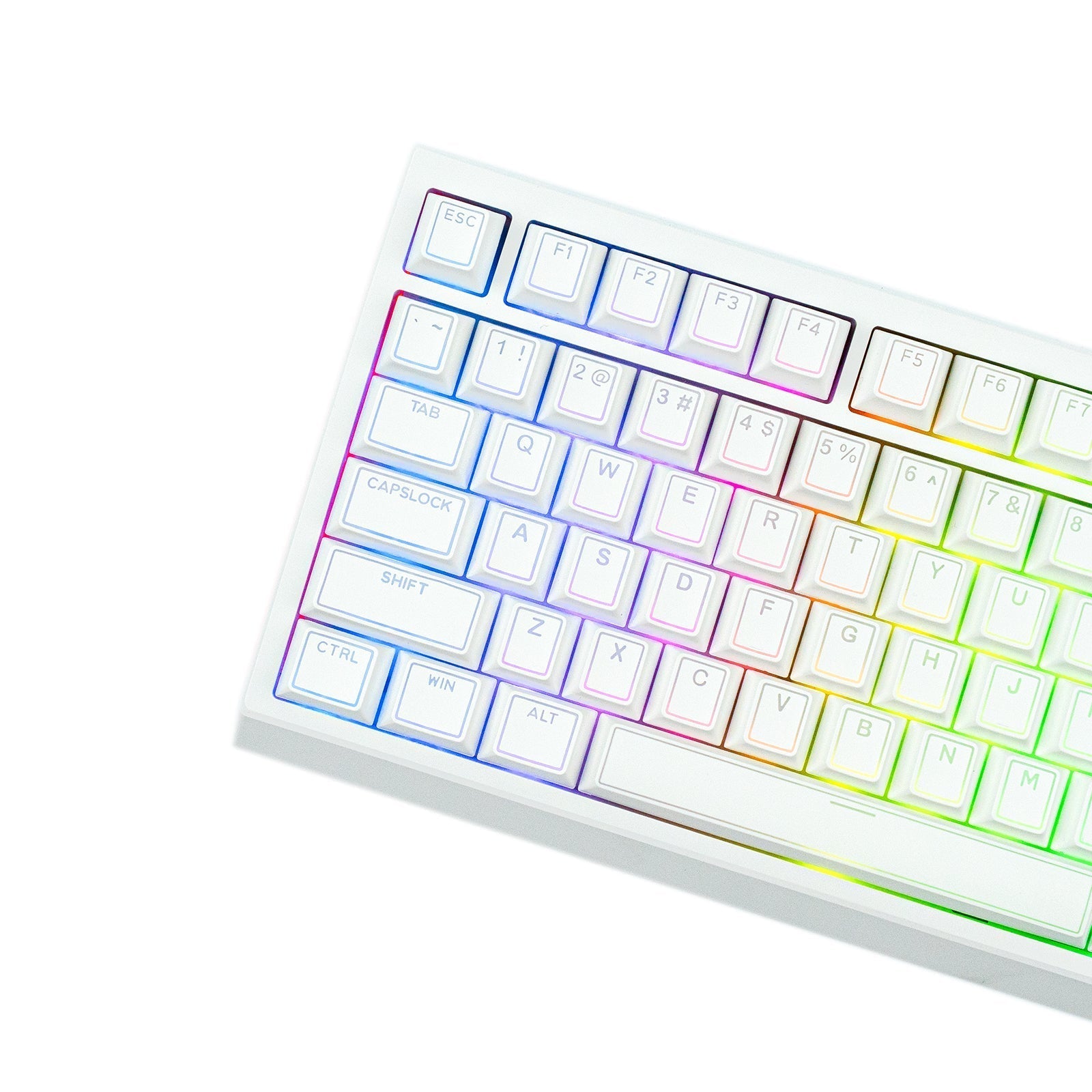 142 Keys Cherry Profile PBT Shine Through Double-shot Full EPOMAKER Glintrix Keycaps Set