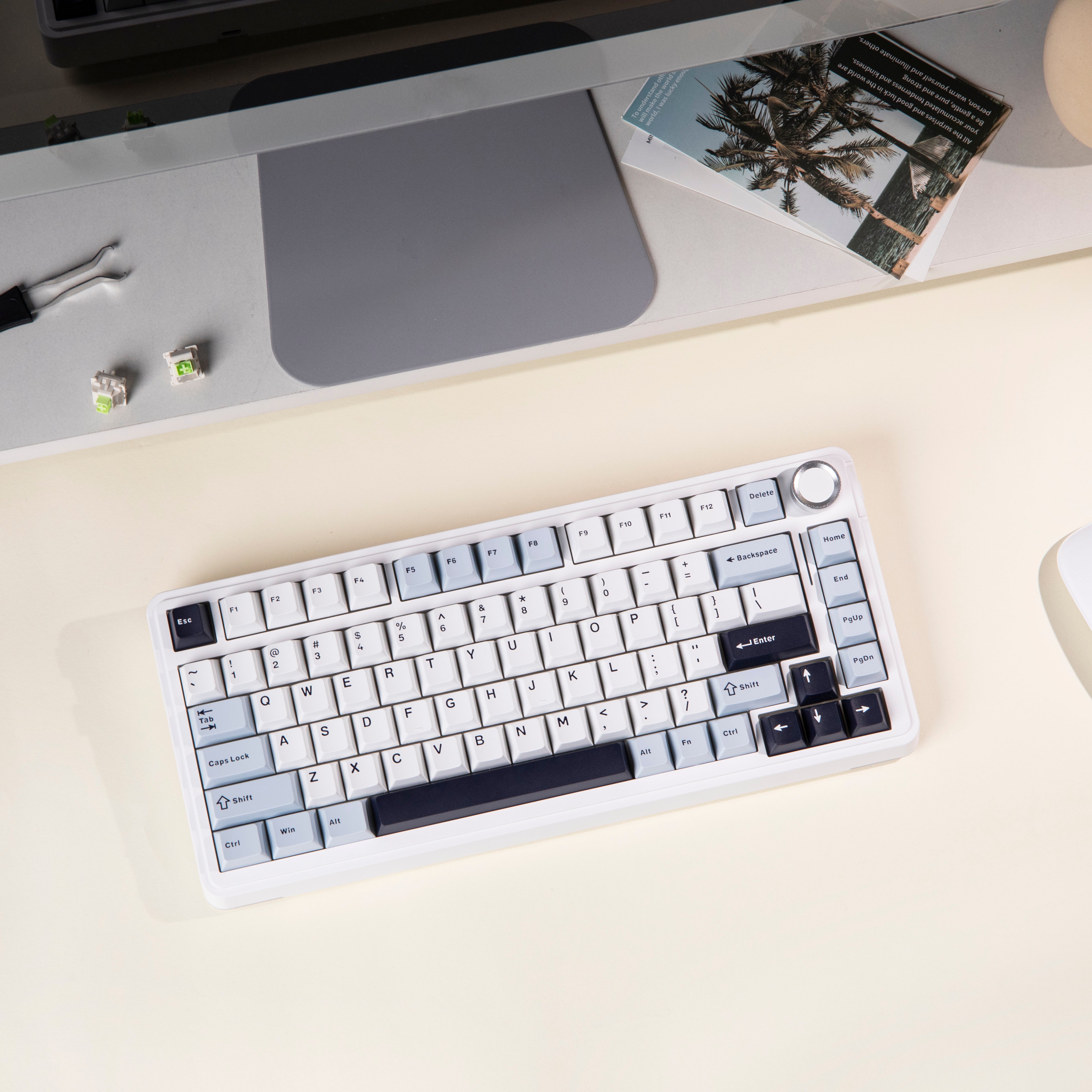 EPOMAKER EA75 LightBlue Graywood V3 スイッチ EPOMAKER EA75