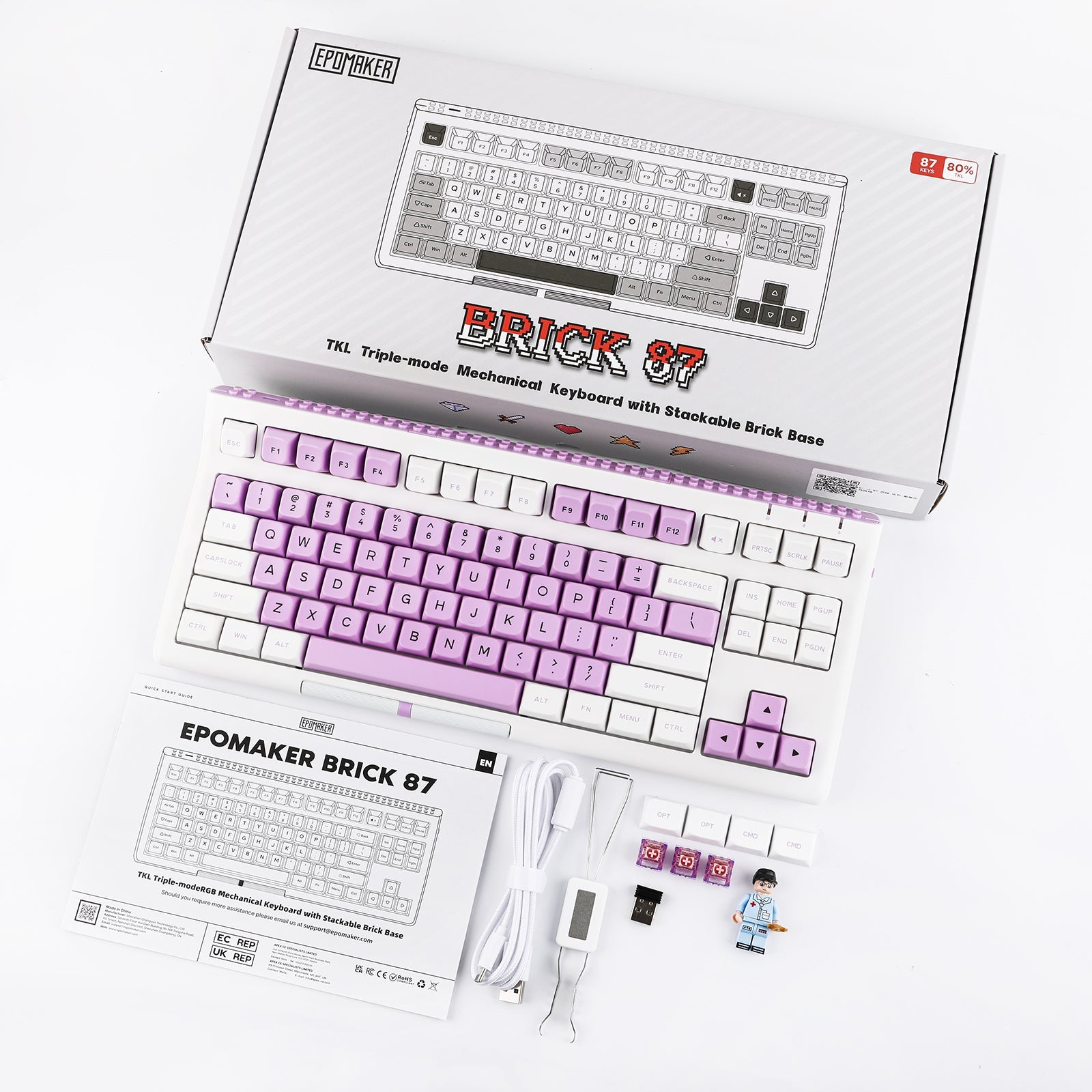 キーボード EPOMAKER BRICK 87 EPOMAKER Brick 87