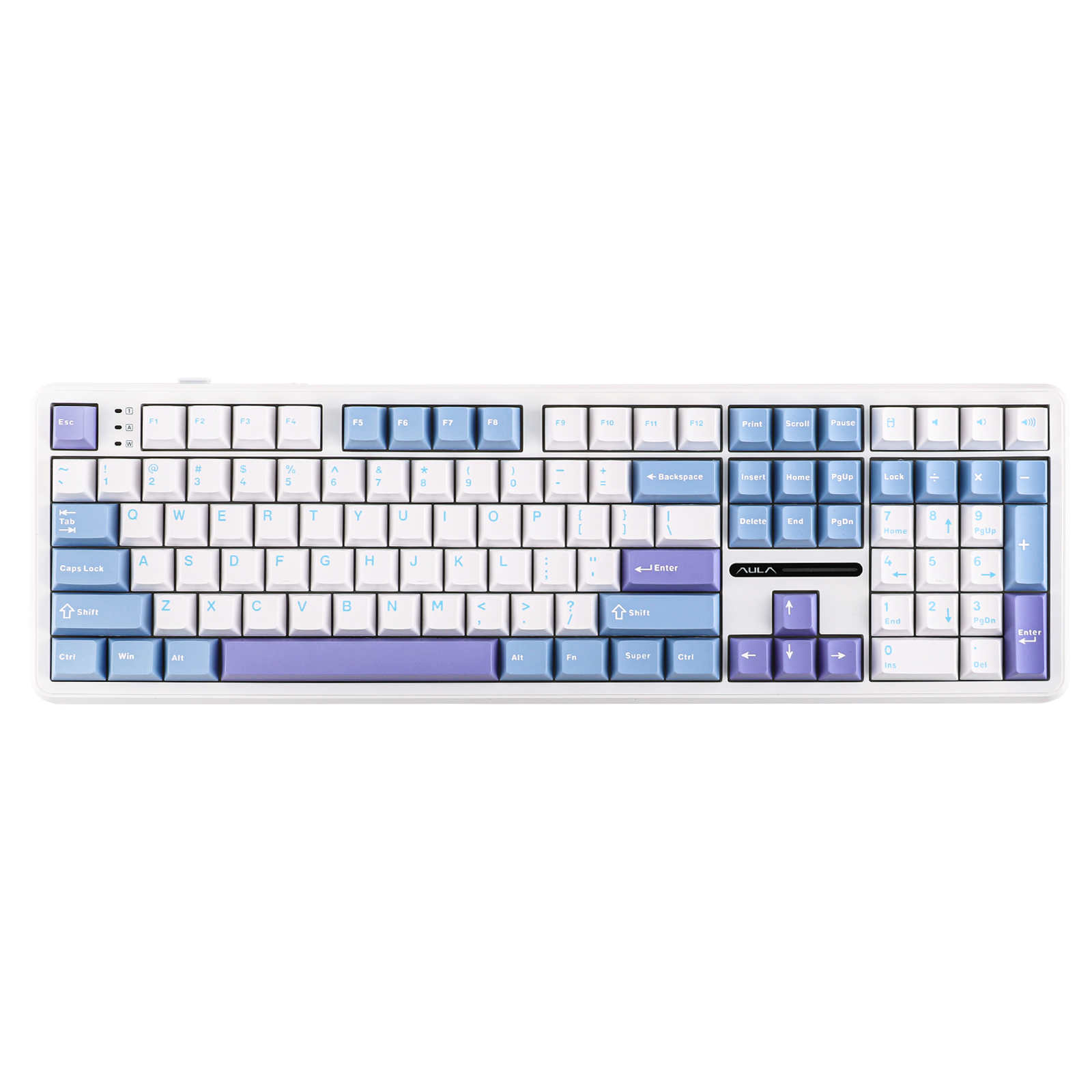 EPOMAKER AULA F108 メカニカルキーボード US配列 EPOMAKER X AULA F108