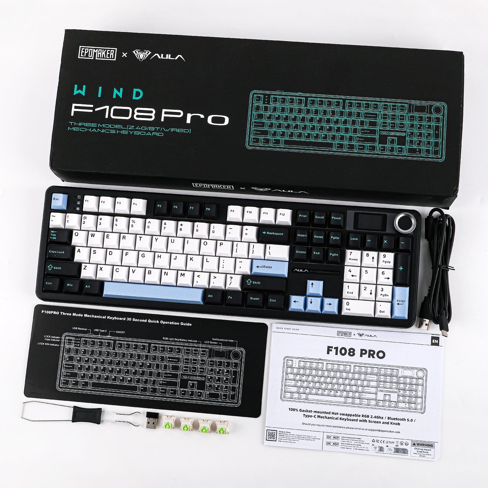 EPOMAKER X AULA F108 PRO